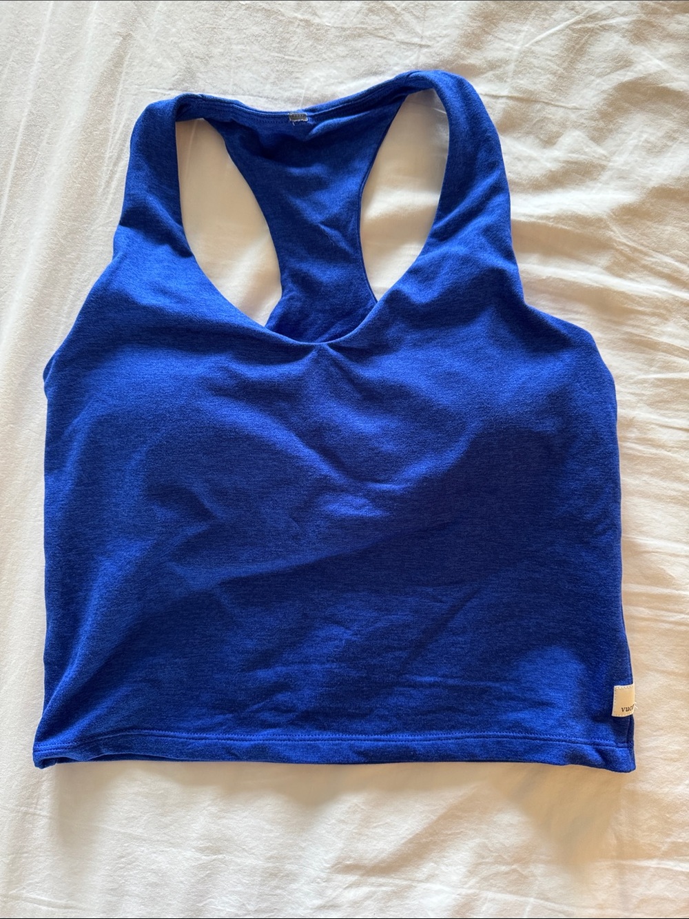 Vuori Royal Blue Racerback Tank Top